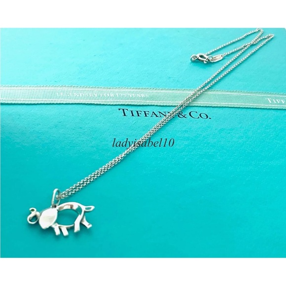 TIFANNY RARE “SAVE THE ELEPHANTS” Necklace - Picture 4 of 8